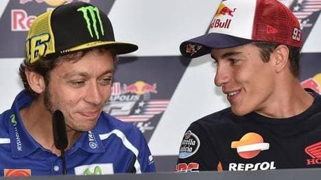 Valentino Rossi ist der Meinung, dass er und Marc Marquez sich sehr ähnlich sind