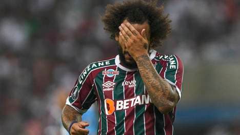Ex-Real-Star und Fluminense-Verteidiger Marcelo brach nach einem Foul in Tränen aus