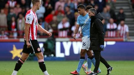 Rodri (M.) musste (M.) musste vorzeitig vom Feld