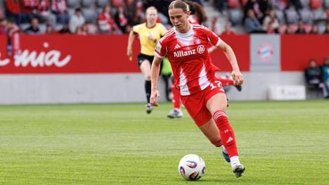 Klara Bühl und der FC Bayern spielen gegen die TSG Hoffenheim unentschieden