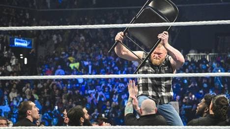 Brock Lesnar räumte bei WWE Friday Night SmackDown auf