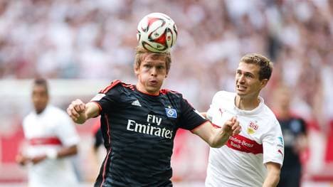 Artjoms Rudnevs (l.) hat noch einen Vertrag bis 2016 beim HSV