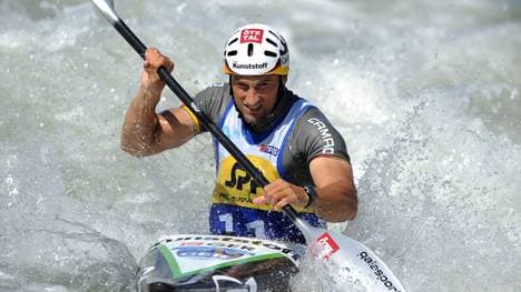 Alexander Grimm of Germany competes in t