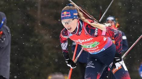 Anna Gandler ist eine große Biathlon-Hoffnung in Österreich