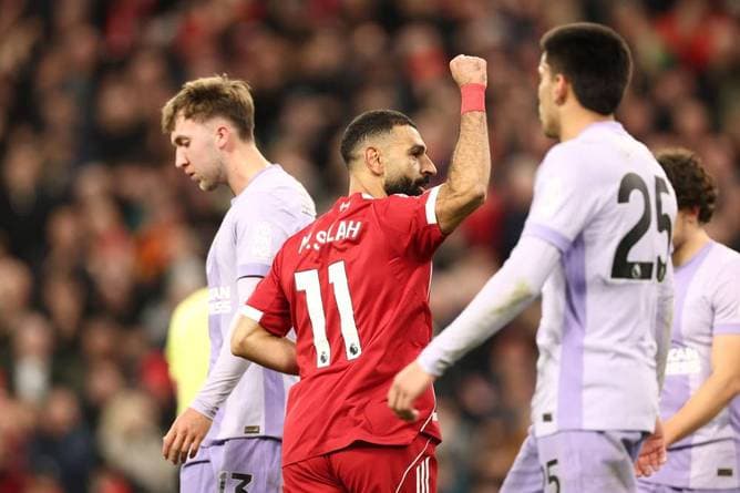 Salah gefeiert: "Das Feld mit ihm zu teilen, ist eine Ehre"