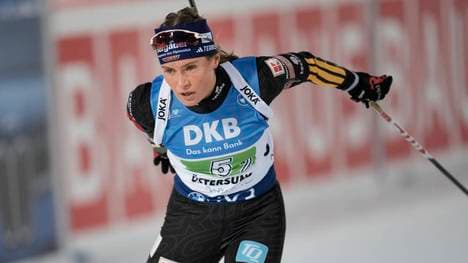 Marlene Fichtner verpasste das Podest im Zielsprint