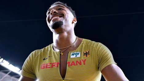 Leo Neugebauer bei der WM 2023 in Budapest