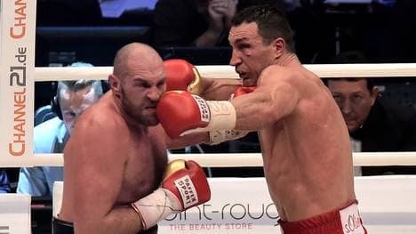 Wladimir Klitschko konnte gegen Tyson Fury nur wenige Treffer setzen