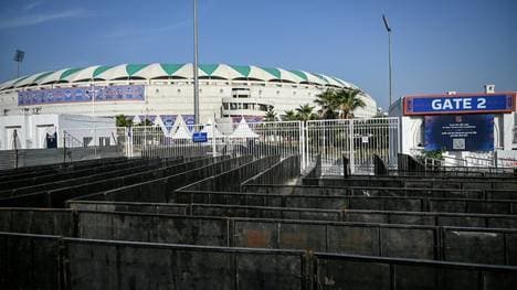 Das Cricket-Stadion in Lakhnau