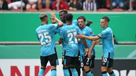 Bayer Leverkusen hat im DFB-Pokal geglänzt
