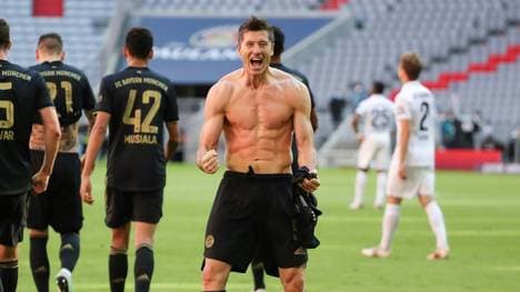 Lewandowski gewinnt zum ersten Mal den "Goldenen Schuh"