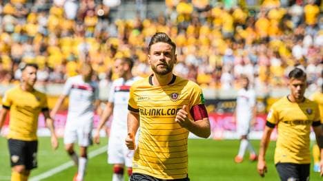 Niklas Kreuzer trifft mit Dynamo Dresden auf den Karlsruher SC