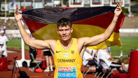 Owe Fischer-Breiholz bei der U23-EM in Bergen