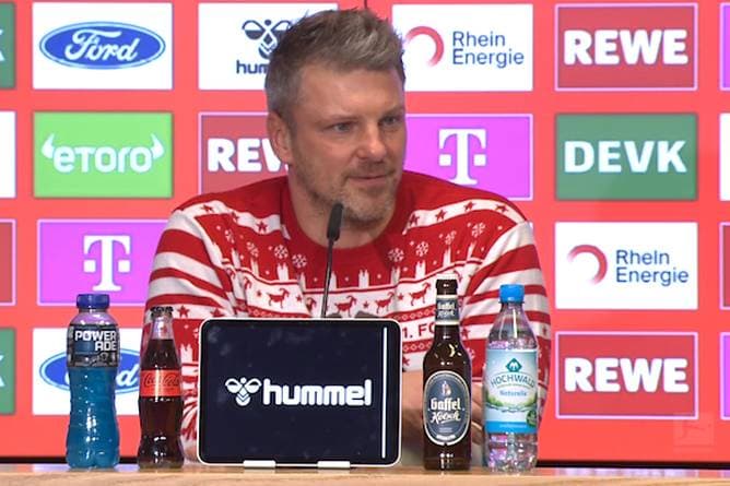 Essen war schuld! Köln-Coach enthüllt kuriosen Ausfallgrund