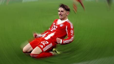 Lennart Karl spielt beim FC Bayern groß auf