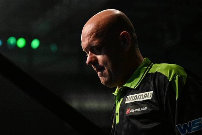 Bitteres Aus für van Gerwen