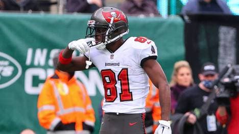 Antonio Brown ist nicht mehr länger Teil der Tampa Bay Buccaneers