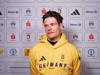 Philipp Horn verpasste beim Massenstart der Herren knapp das Podest. Entsprechend gedrückt zeigte sich der deutsche Biathlet nach dem Rennen.