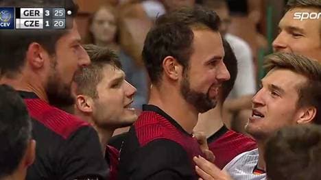 Georg Grozer steht mit der deutschen Volleyball-Nationalmannschaft im EM-Halbfinale
