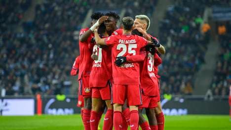 Leverkusen siegt in Gladbach