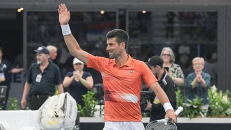 Erster Sieg in Australien: Novak Djokovic