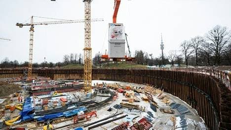 Im Olympiapark München entsteht eine Multifunktionsarena