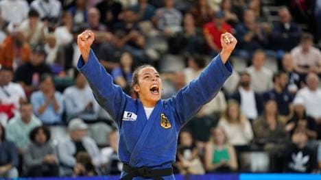 Alina Böhm (GER) beim Gewinn der Europameisterschaft 2023