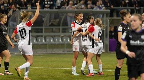 Vorerst wieder Spitzenreiter: Frankfurts Fußballerinnen