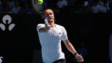 Alexander Zverev kämpft bei den Australian Open um den Einzug ins Achtelfinale