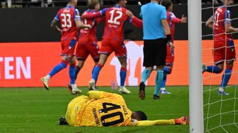 Kaua Santos sah beim dritten Gegentor nicht gut aus