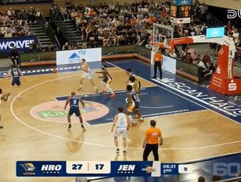 Die BBL-Highlights der Basketball-Partie ROSTOCK SEAWOLVES - Science City Jena im Video. 