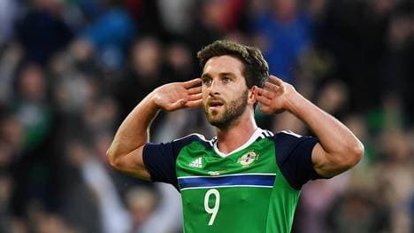 Will Grigg wird im WM-Qualifikations-Spiel der Nordiren gegen Deutschland fehlen