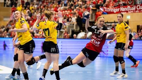 Die Handballerinnen des Thüringer HC haben den Sprung in das Final Four der European League geschafft