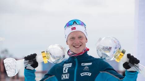 Johannes Thingnes Boe dominierte den Biathlon-Weltcup in der vergangenen Saison