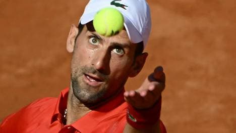 Novak Djokovic tritt in der Schweiz an