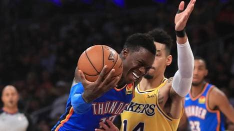 Dennis Schröder liegt mit den Oklahoma City Thunder auf Playoff-Kurs