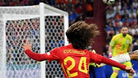 Marc Cucurella trumpfte gegen Italien auf