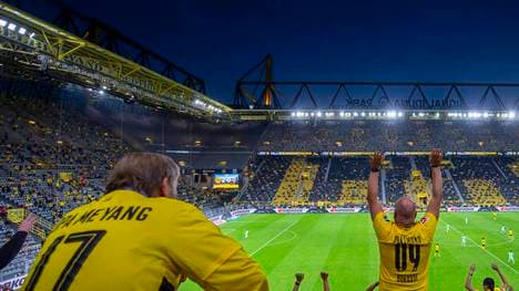 Beim BVB durften am 1. Spieltag wieder rund 9.000 Fans in Stadion 