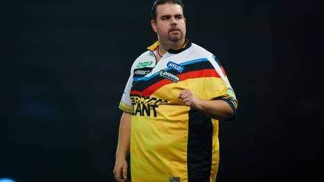 Gabriel Clemens ist Darts-Fans auch als "German Giant" bekannt