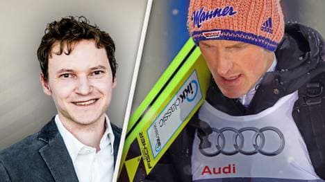 Andreas Kloo Einwurf Severin Freund Vierschanzentournee Grafik