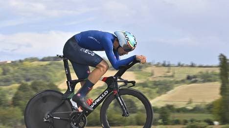 Filippo Ganna war in Imola der Schnellste