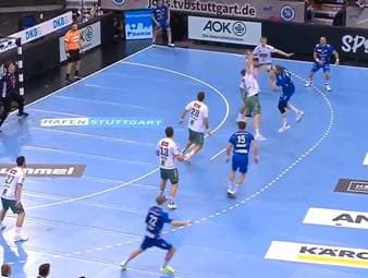 Die Highlights der Partie TVB Stuttgart gegen GWD Minden aus der Handball-Bundesliga im Video.