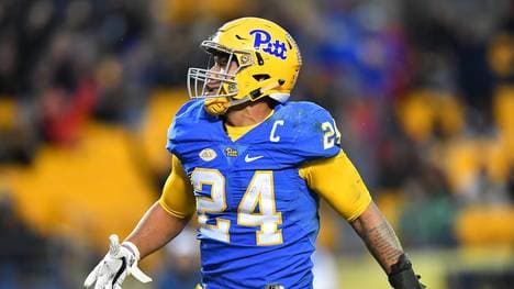 James Conner spielte am College für Pittsburgh