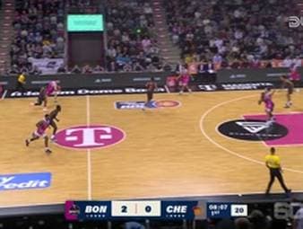 Spiel Highlights zu Telekom Baskets Bonn - NINERS Chemnitz