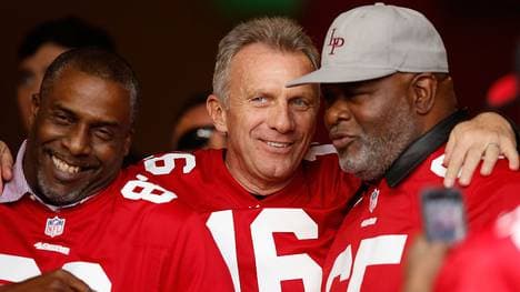 Joe Montana (M.) hat verhindert, dass sein Enkelkind entführt wird