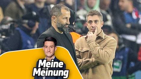 Die Zukunft von Marco Neppe (r.) beim FC Bayern ist ungewiss