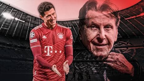 Robert Lewandowski und sein Berater Pini Zahavi