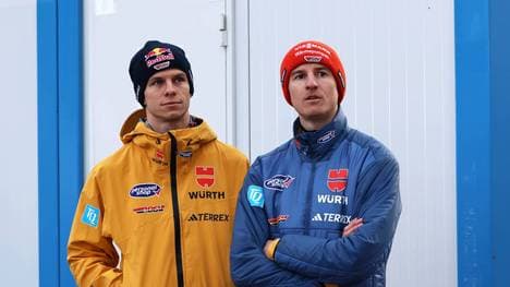 Andreas Wellinger und Karl Geiger stecken in der Krise