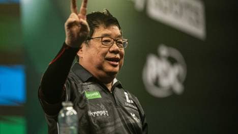 Paul Lim ist ältester Sieger in eines Darts-WM-Matches