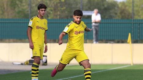 Reda Khadra (vorne) spielte in der U19 an der Seite von Giovanni Reyna (l.)